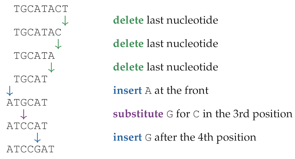 Edit distance 1