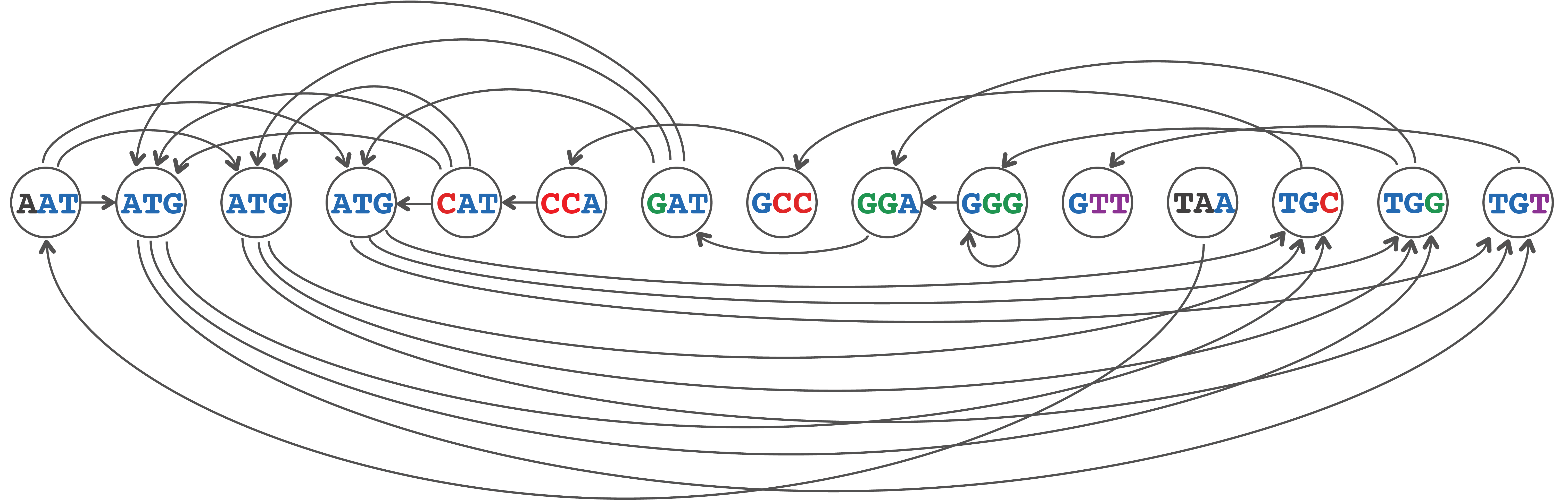 Overlap graph lex