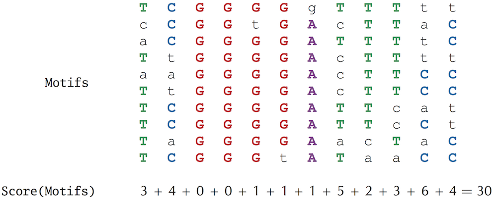 Motifs score